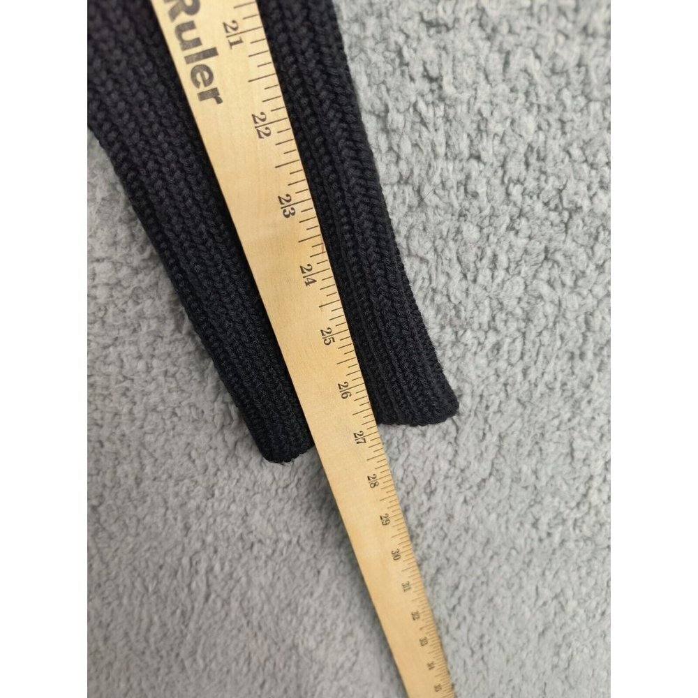 Bcbgmaxazria Womens Solid Black Collared Winter P… - image 8